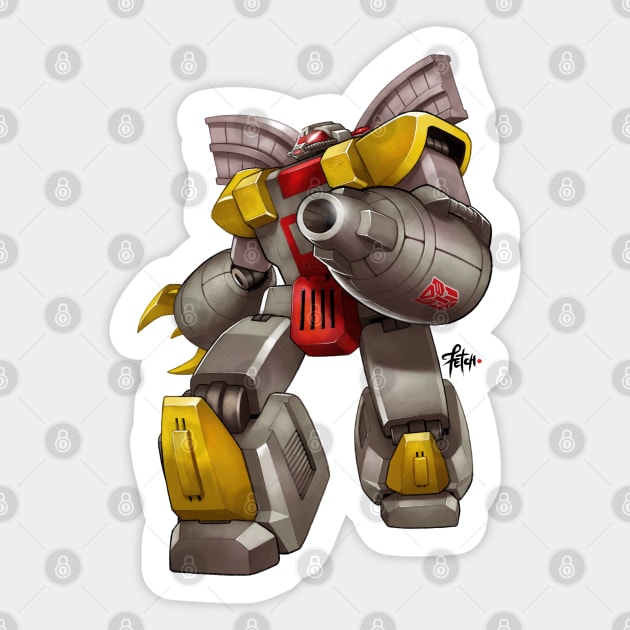 Omega Supreme V2 Sticker by Fetch